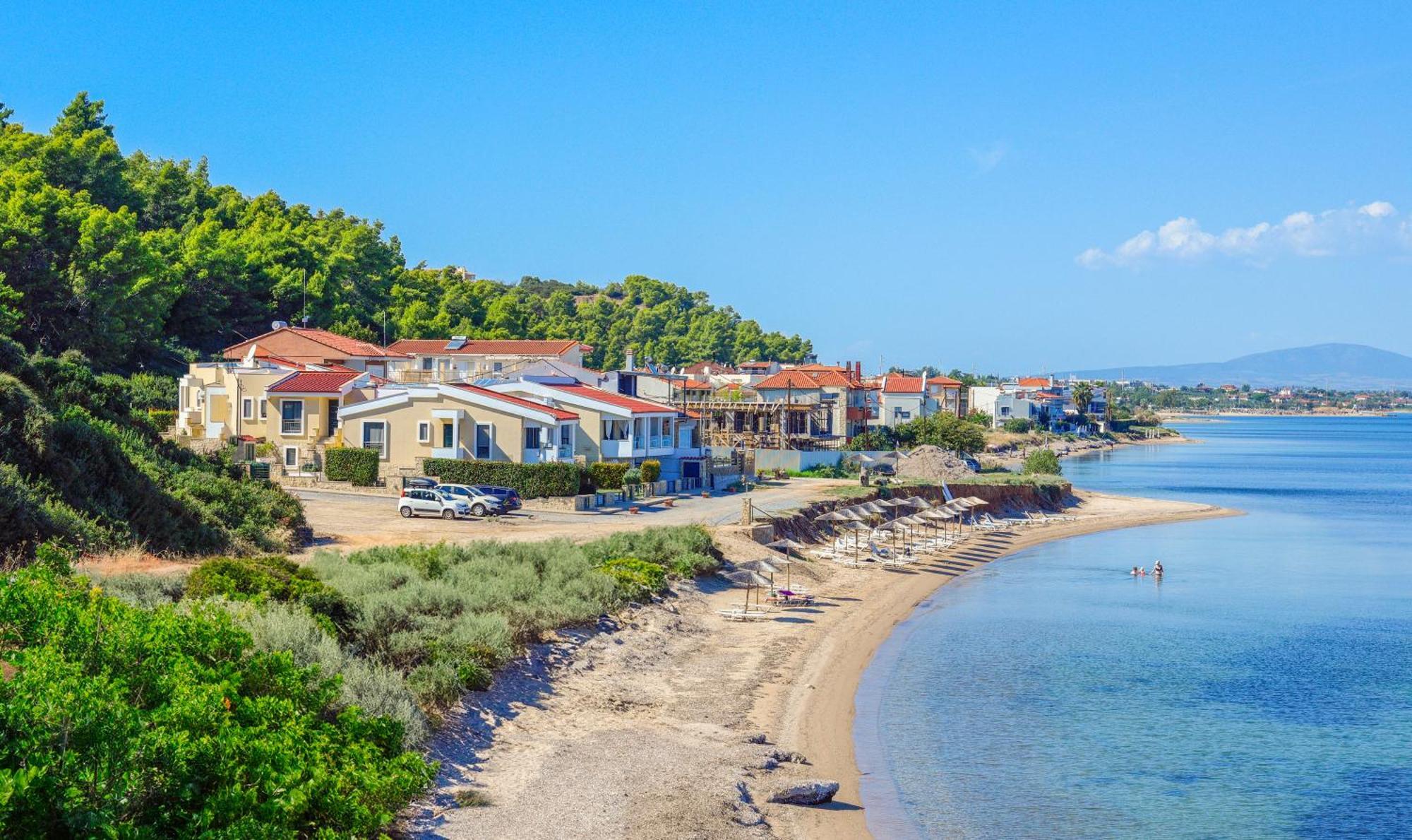 Elpiniki Luxury Apartments Nea Poteidaia Buitenkant foto